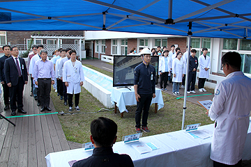 합동 소방훈련