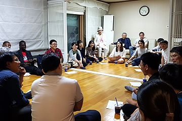 세계기독교치과의사회 학생 참가자 예수병원 방문