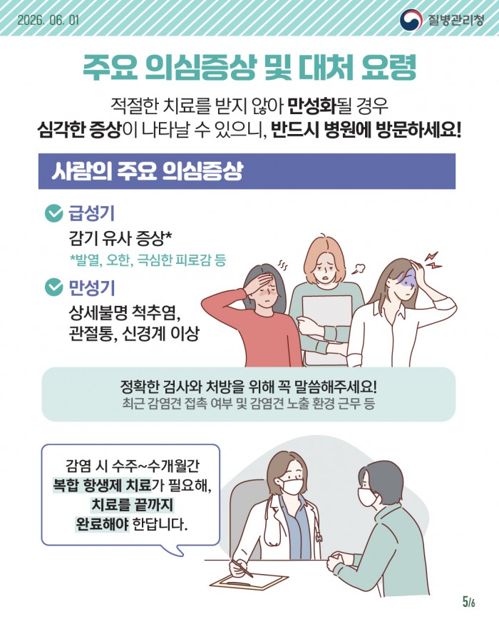 개 브루셀라증 안전 예방 수칙