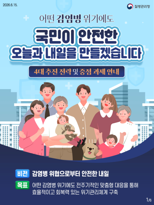 감염병 위기 관리 체계 고도화 4대 추진 전략 및 중점과제 안내