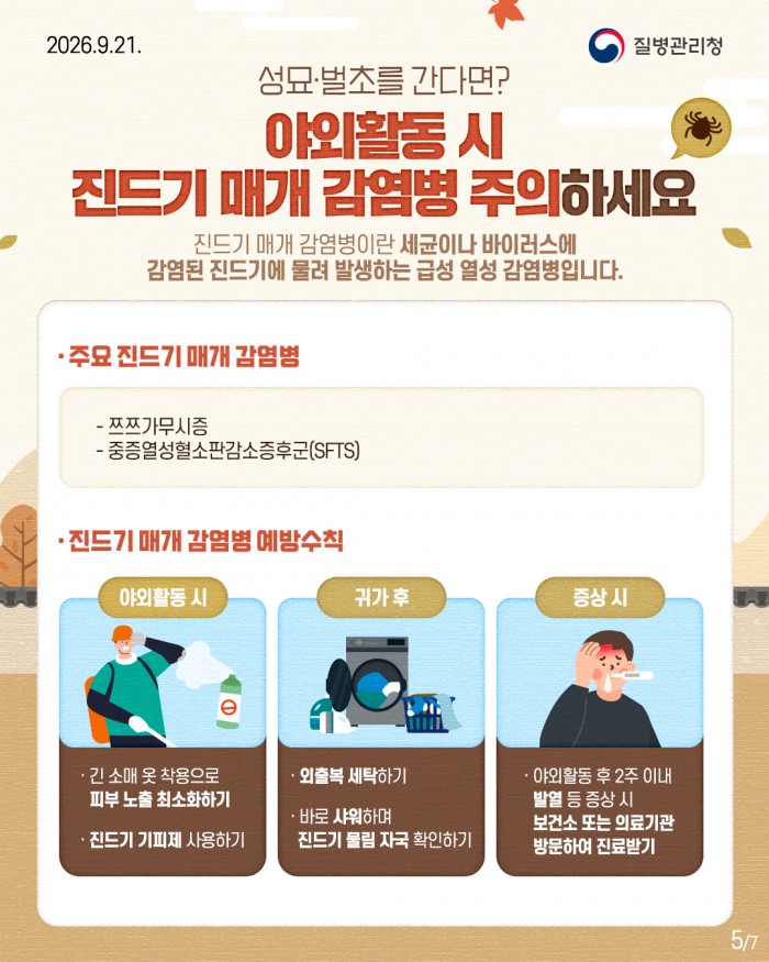 추석 연휴를 위한 상황별 감염병 예방수칙!!