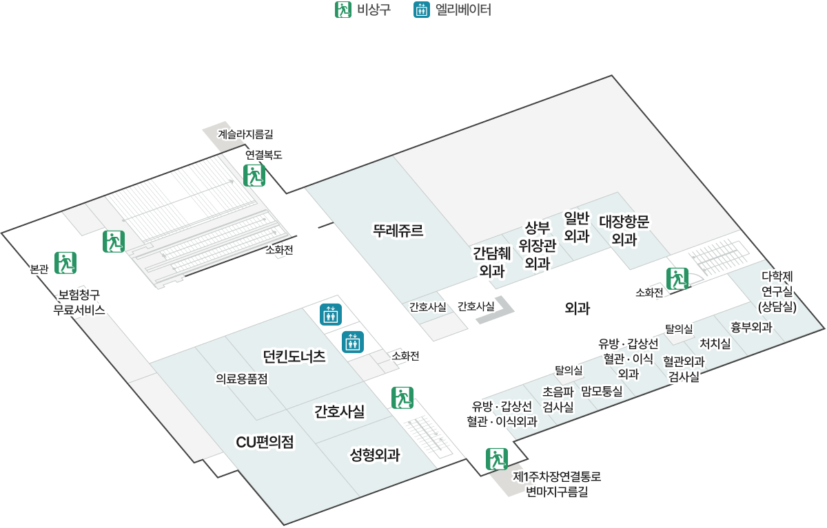 설대위기념암센터 2F